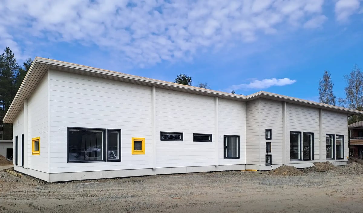 Hoivarakentajat - Norlandia Into hirsipäiväkoti