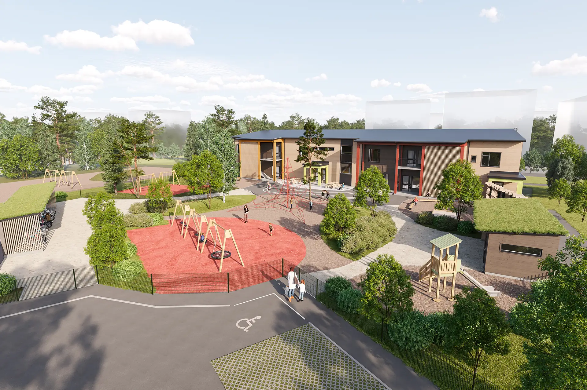 Hoivarakentajat - Sunshine Early Learning Centre - havainnekuva