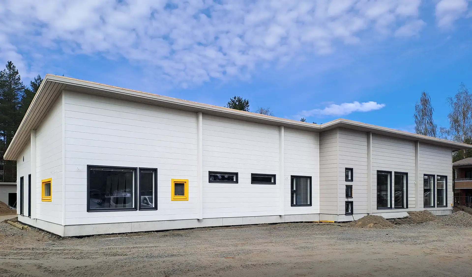 Hoivarakentajat - Norlandia Into hirsipäiväkoti